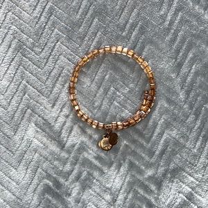 Alex and Ani pink energy bracelet